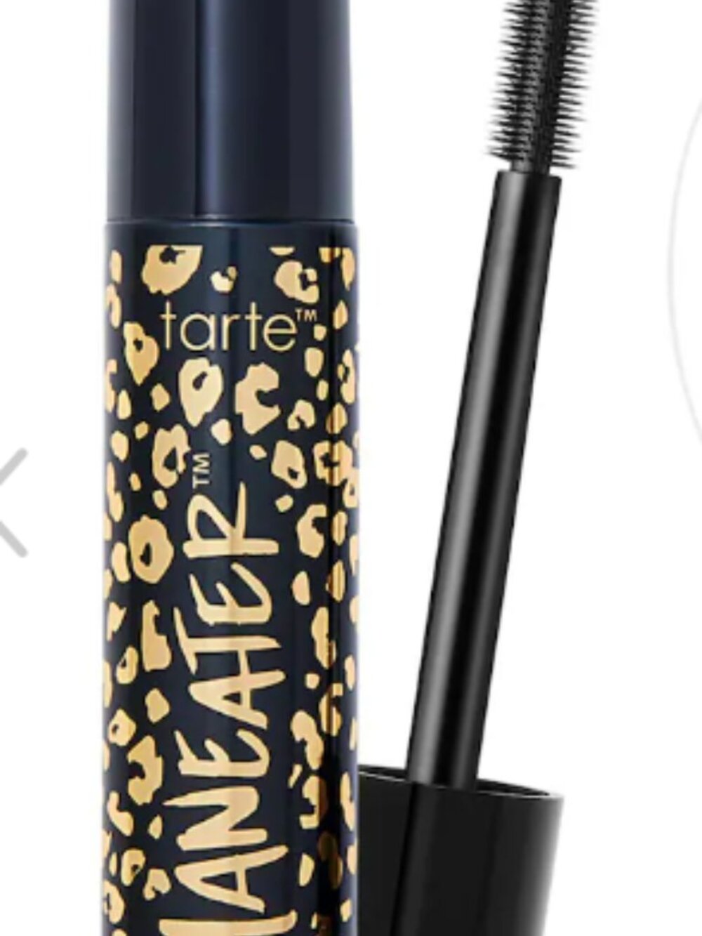 TARTE Brand Maneater Voluptuous Mascara NIB Black